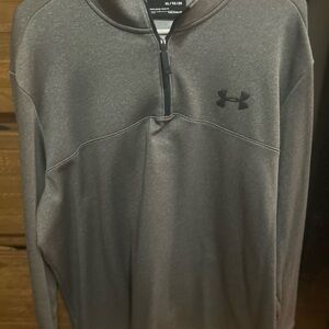 Under Armour Black and Gray Pullover